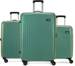 ALFA Hard Body Set of 3 Luggage 8 Wheels, So3