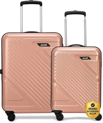 Image of ALFA Hard Body Set of 2 Luggage 8 Wheels