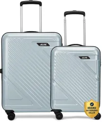 ALFA Hard Body Set of 2 Luggage 8 Wheels