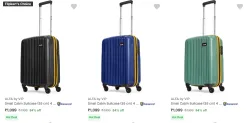 Alfa Suitcases Trolley Set at Minimum 70% Discount