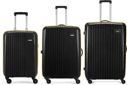 ALFA by VIP  Hard Body Set of 3 Luggage