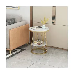 Al Hama Round Engineered Wood Coffee Table