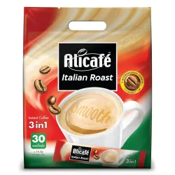 Alicafe Italian Roast 3 in 1 Instant Coffee Packet (30 X 16.5g) 495g