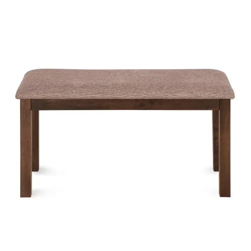 Image of Alice 2 Seater Dining Bench (Melamine Finish, Antique Cherry)