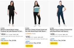 Alisba Women Track Suit Set Upto 85 % Off