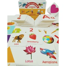 All in One Flash Cards Book for Kids Toys for 1-6 Years Old Boy and Girls 