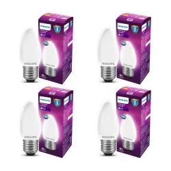 Philips E27 400-Lumen Decorative Wall Lights Pack of 4