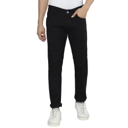 Allen Cooper Black Denim Jeans