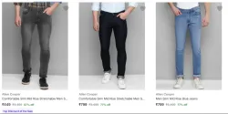 Allen Cooper Mens Jeans Minimum 77% Discount