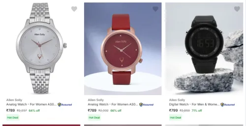 Image of Allen Solly Analog Watch Minimum 65% Discount 