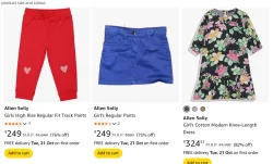 Allen Solly Girls Clothing Upto 82% Off