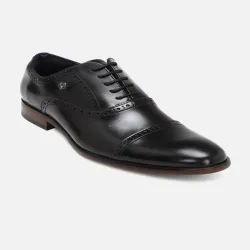 Allen Solly Men Lace-Up Leather Formal Oxfords