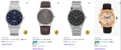 Image of Allen Solly Men's Watches up to 75% Discount