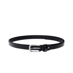 Allen Solly Men Self Striped Leather Belt