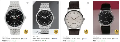 Image of Allen Solly Men watches up to 74% Discount 
