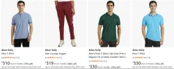 Allen Solly Mens Clothing up to 84% Discount