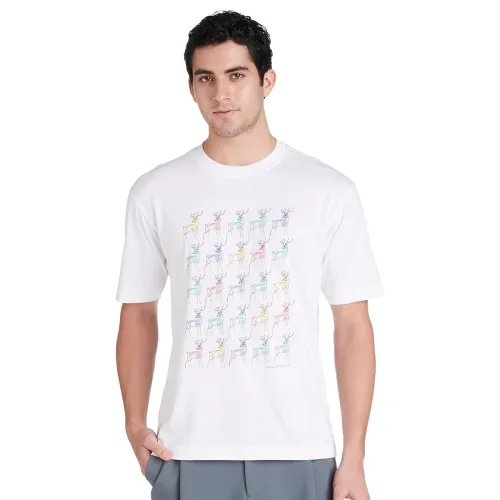 Image of Allen Solly Men's Cotton Regular Fit T-Shirt 