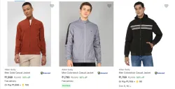 Allen Solly Mens Jackets at Minimum 50% Discount 