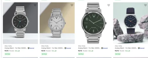 Image of Allen Solly Men's Watch at Minimum 70% Discount