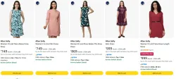 Allen Solly Womens dress at minimum 72% Discount