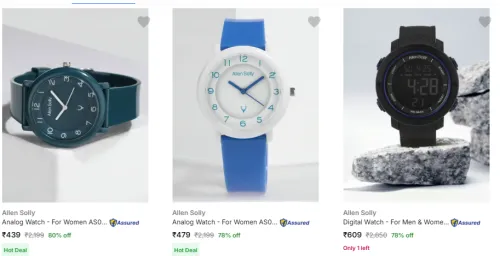 Image of Allen Solly Wrist Watches Upto 80% Discount