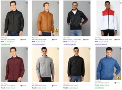 Allen Solly Mens Jackets at minimum 60% Discount