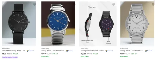 Image of Allen Solly Men's Wrist Watches upto 79% Discount