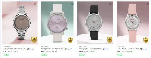 Image of Allen Solly Women's Wrist Watches upto 77% Discount