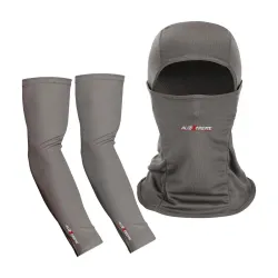 ALLEXTREME Grey Bike Face Mask