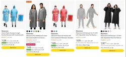 Allextreme raincoat starting at ₹129 