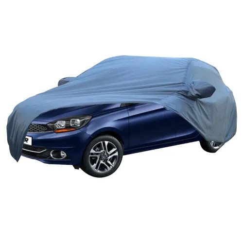 Image of Allextreme Custom Fit Dustproof UV Heat Resistant Car Body Cover - Blue