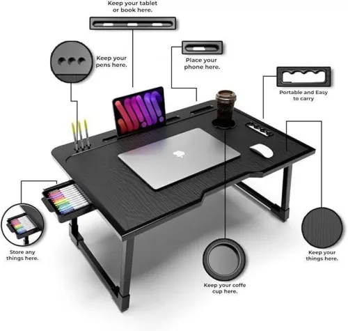 Image of Alliance Wood Portable Laptop Table