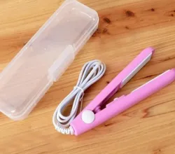 Aloof Professional Mini Hair Straightener Portable Flats Iron 