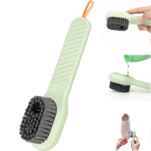 Image of ALOUD CREATIONS Plastic Soap Dispensing Cleaning Brush 