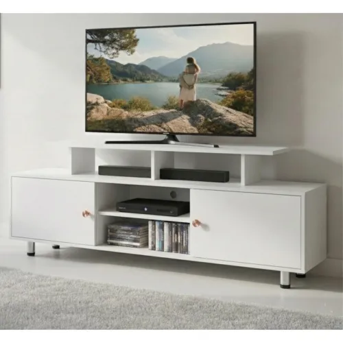 Image of Alpine Willow 6 feet TV Stand Wooden 