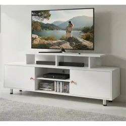 Alpine Willow 6 feet TV Stand Wooden