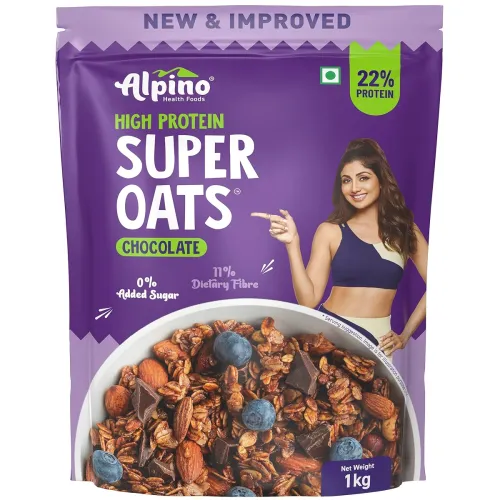 Image of ALPINO 22% High Protein Super Oats Chocolate 1kg