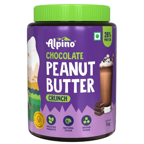 Image of ALPINO Chocolate Peanut Butter Crunch 1kg - Roasted Peanuts
