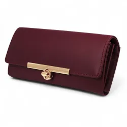 ALSU Womens Wallet | Stylish Purse for with Phone Pocket,4