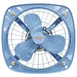 Altino Heavy Duty Fresh Air Exhaust Fan for Industrial,Kitchen,Home,etc| Hi Speed Motor, Energy Efficient, Low Noise & Easy to Clean,1 Yr Warranty (Mettalic Grey, 6 Inch, Mettalic Grey 6'' H...