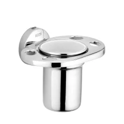 ALTON ASM1221 Brass, Tumbler Holder with Glass (Chrome)