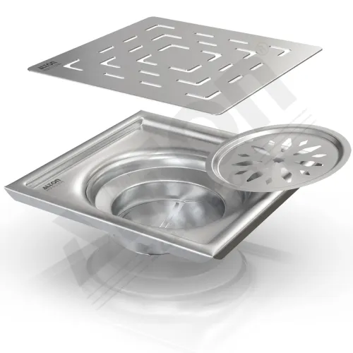 Image of ALTON Bathroom Grating Square Floor Drain Jali