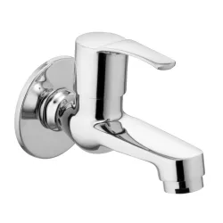 ALTON ESA9205 Brass Bib Cock Short Body with Wall Flange, Chrome Finish
