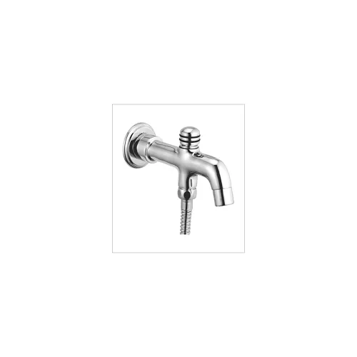Image of ALTON LEO12110 Brass Bath Tub Spout with Button Attachment (Chrome)