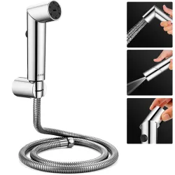 ALTON Silver ABS Health Faucet Set