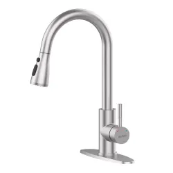 ALTON SUS52055, Single Lever Sink Mixer, Brushed Nickel