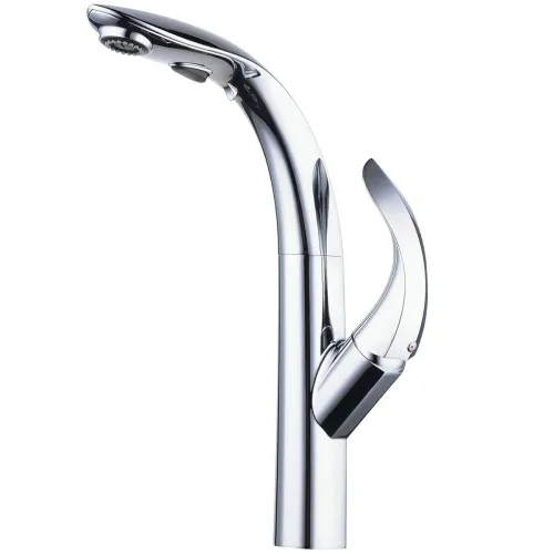 Image of ALTON TSL18045 Zinc Single Lever Kitchen Sink Mixer with 360 Swivel Spout 