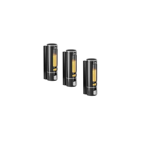 Image of Alturas ABS Wall Mounted Liquid Soap Dispenser 400ml * Set of 3