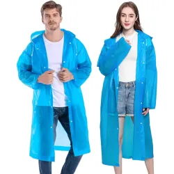 AM SAFE-X Universal Outdoor Hooded Waterproof Rain Coat