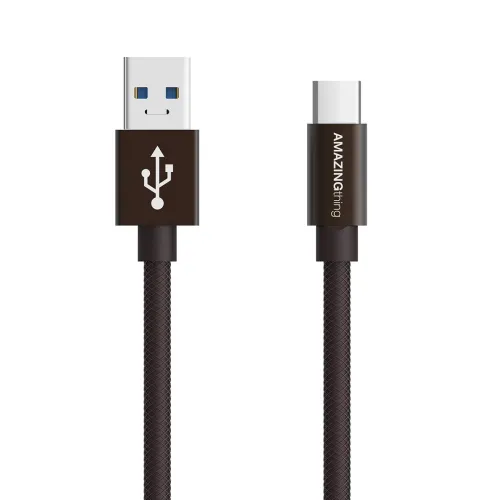 Image of AMAZINGthing Type C SupremeLink 2m Data Cable (Bronze)